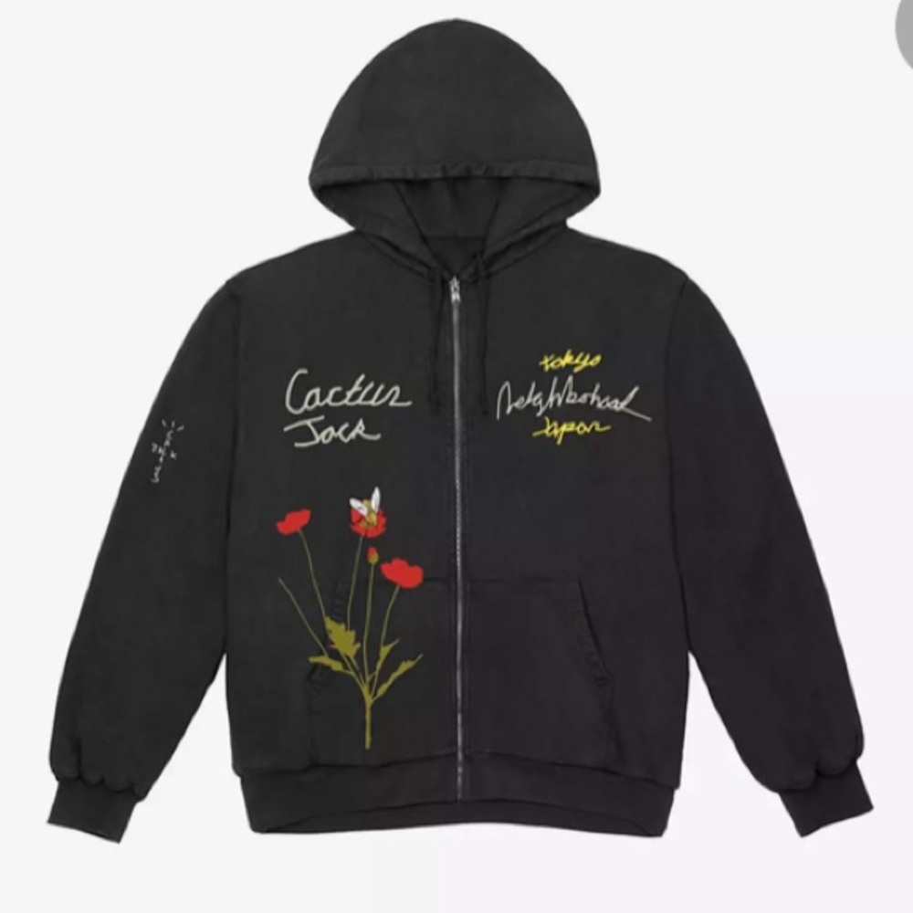 Cactus Jack Zip Up Hoodie